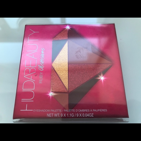 Huda Beauty Obsessions Ruby 9 pan Palete - Picture 4 of 4